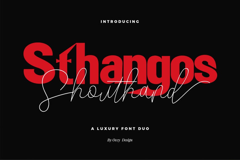 Sthangos Font Duo