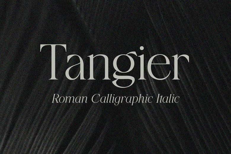 Tangier Font