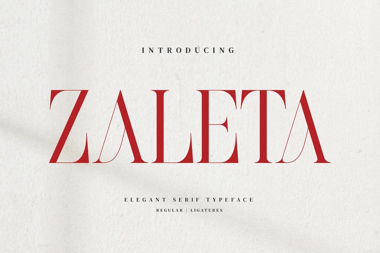 Zaleta Font