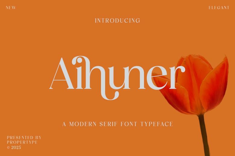 Aihuner Font