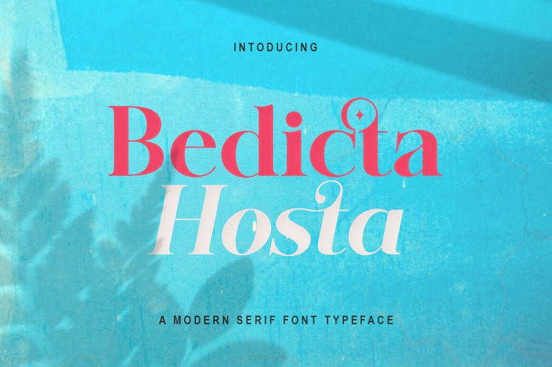 Bedicta Hosta Font
