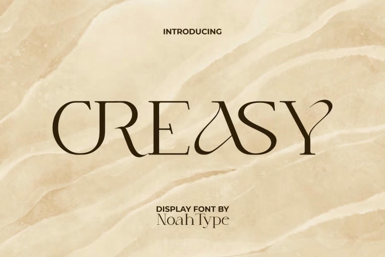 Creasy Font