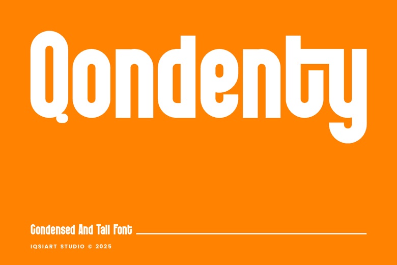 Qondenty Font