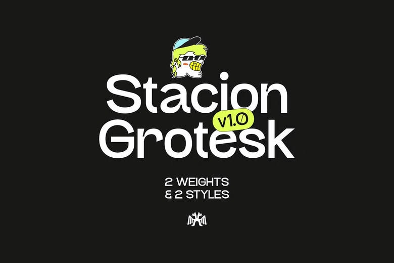 Stacion Grotesk Font