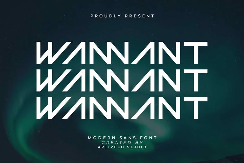Wannant Font