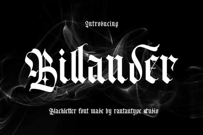Billander-Font