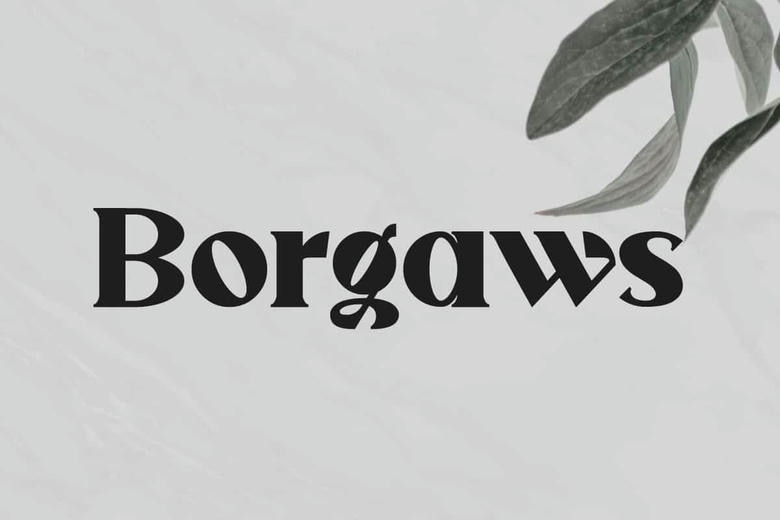 Borgaws Font