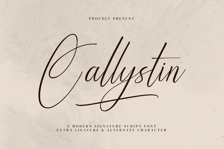 Callystin Font