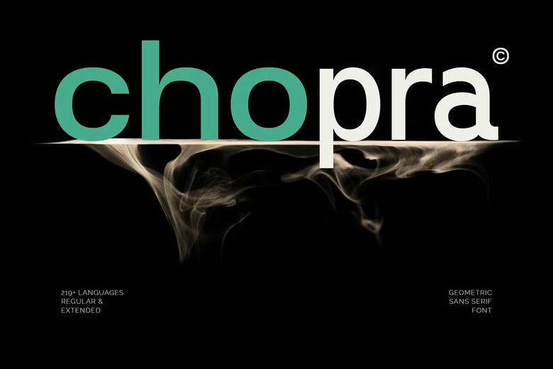 Chopra Font