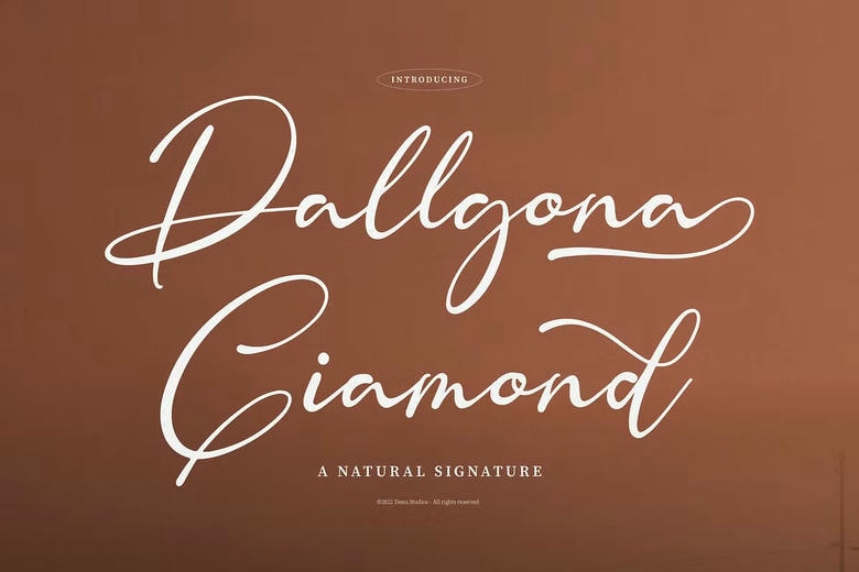 Dallgona Giamond Font