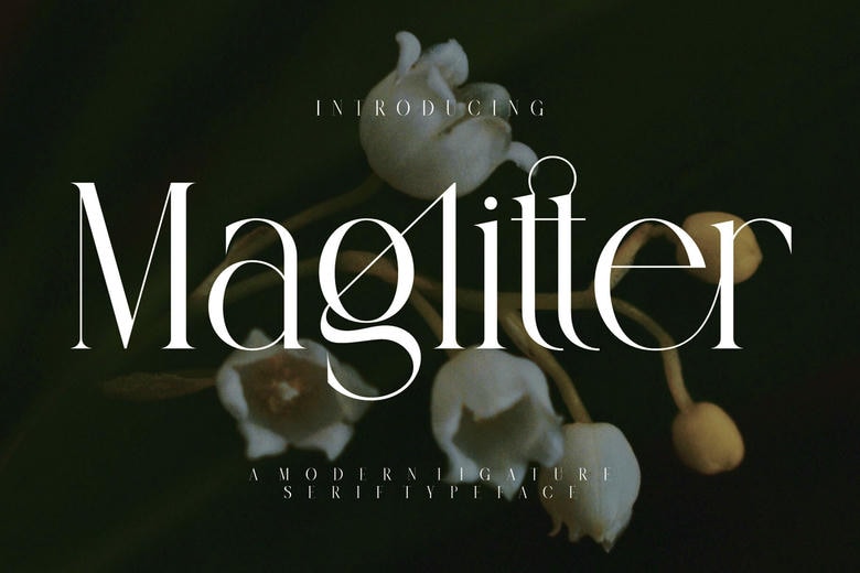 Maglitter Font