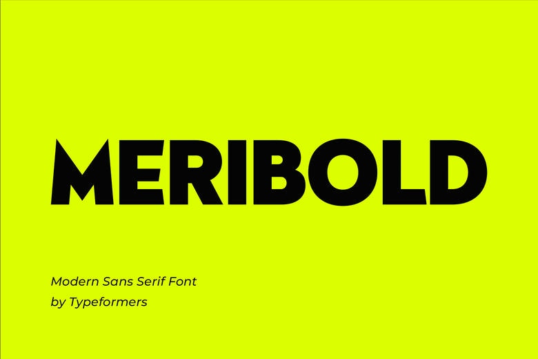 Meribold Font
