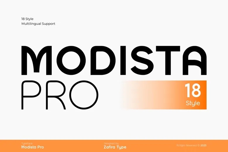 Modista Pro Font