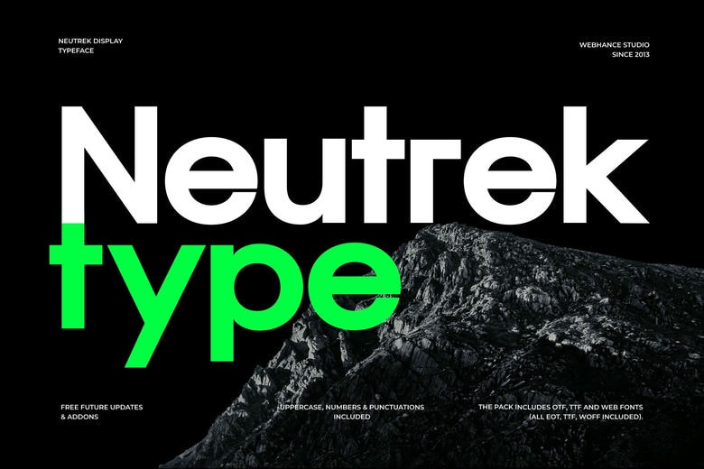 Neutrek Font