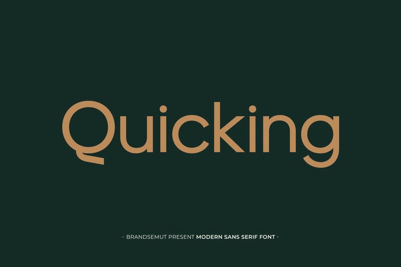 Quicking Font