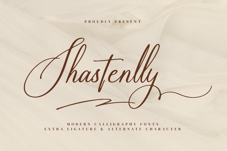 Shastenlly Font