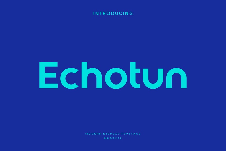 Echotun Font