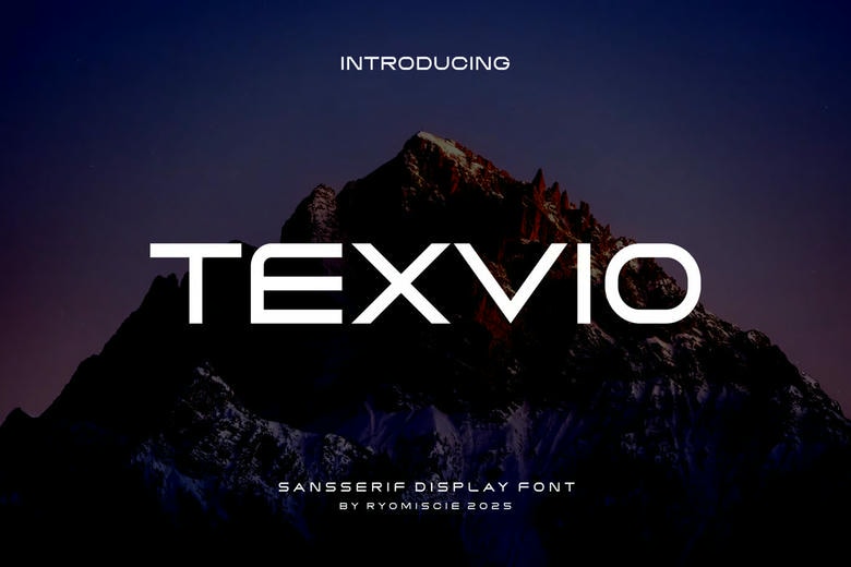 Texvio Font