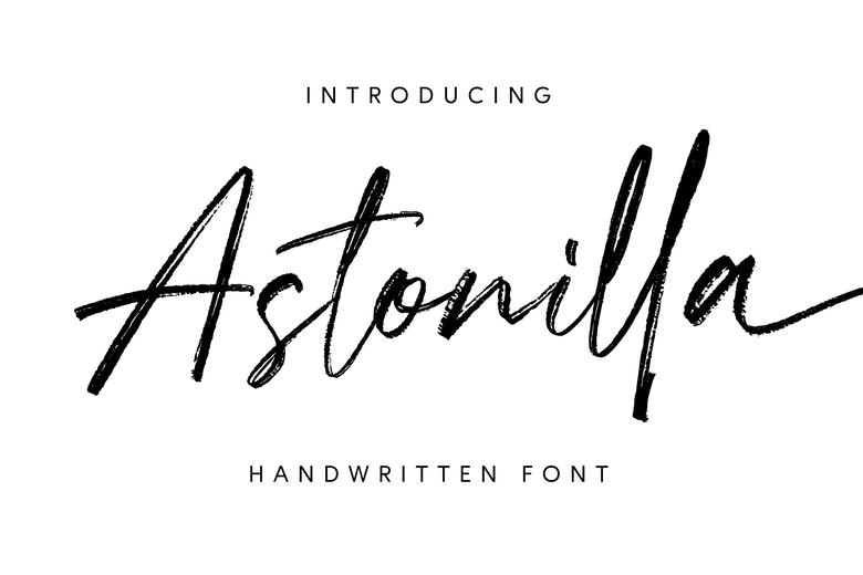 Astonilla Font