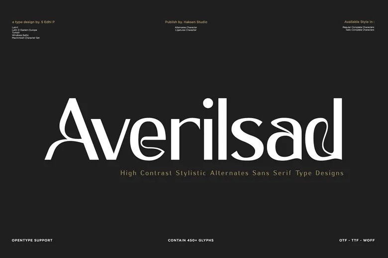 Averilsad Font