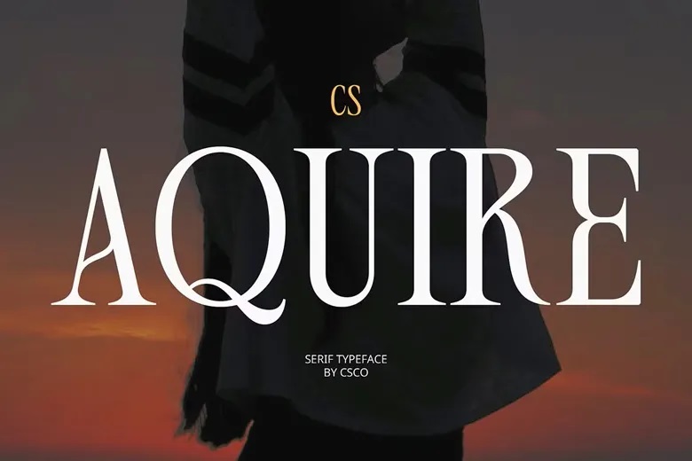 CS Aquire Font
