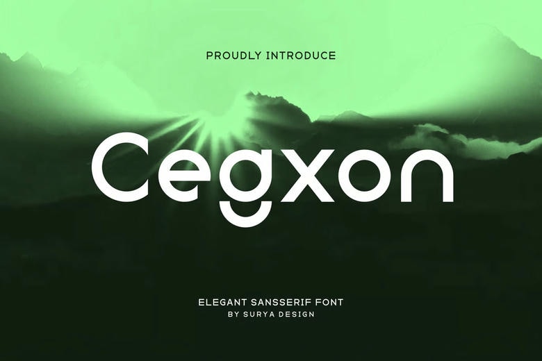 Cegxon Font