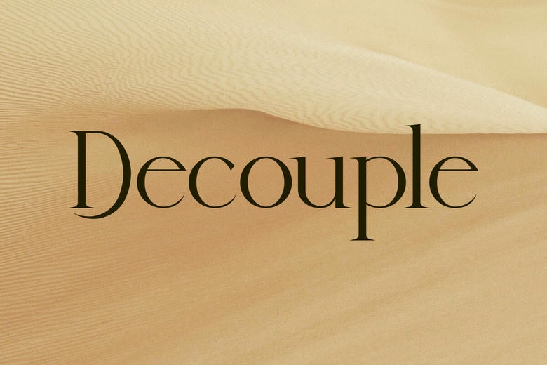 Decouple Font