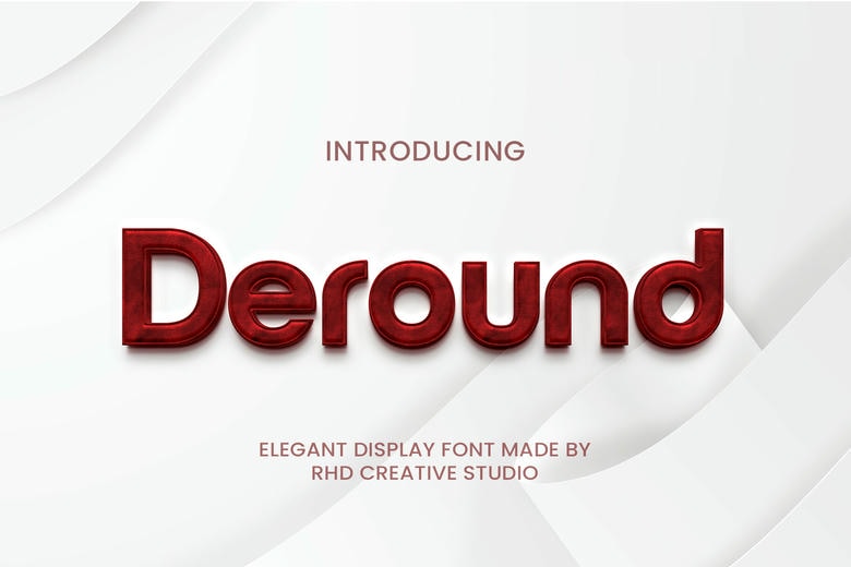 Deround Font