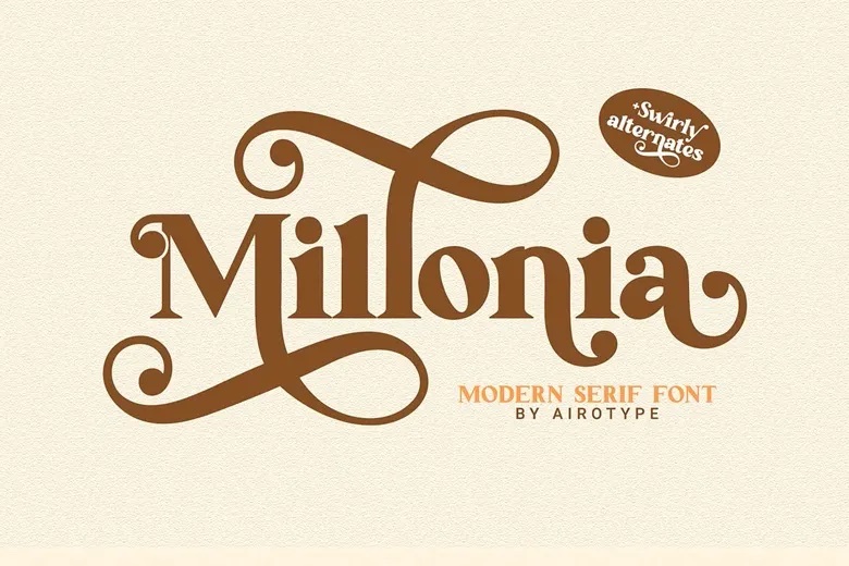 Millonia Font