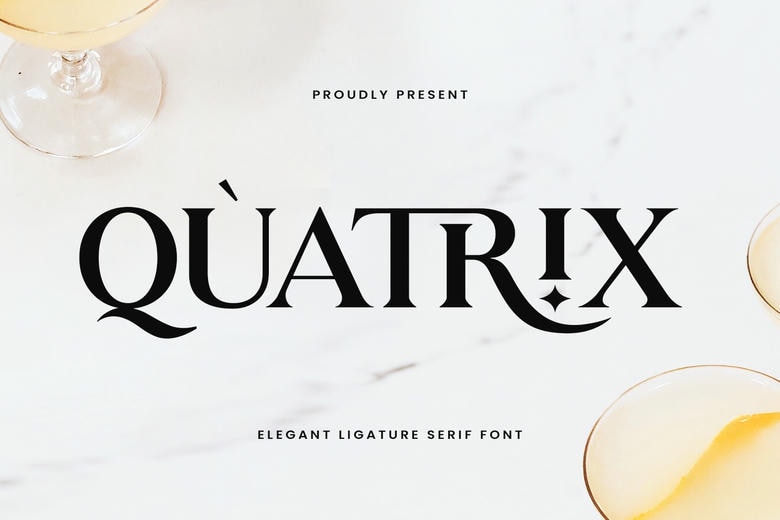 Quatrix Font