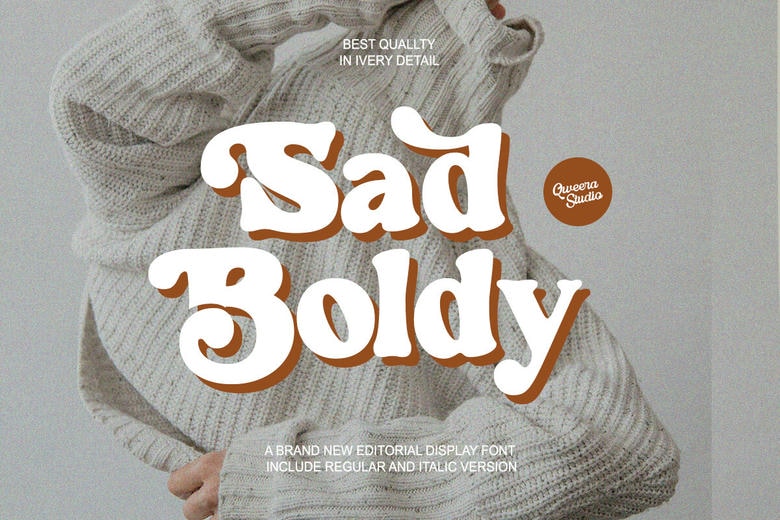 Sadboldy Font