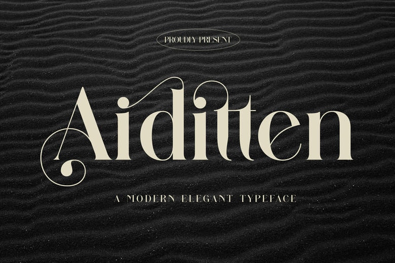 Aiditten Font