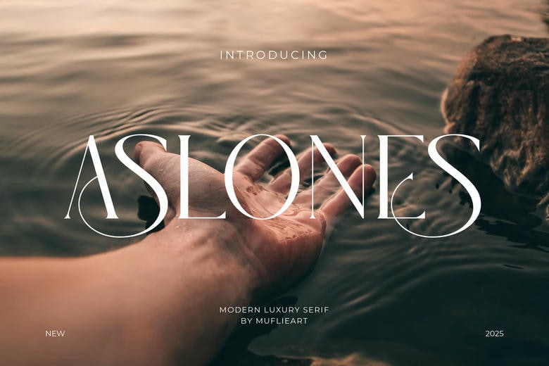 Aslones Font