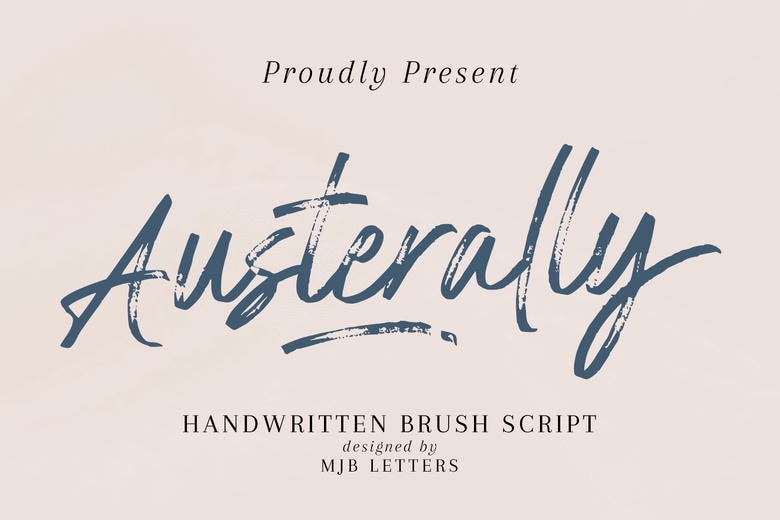 Austerally Font