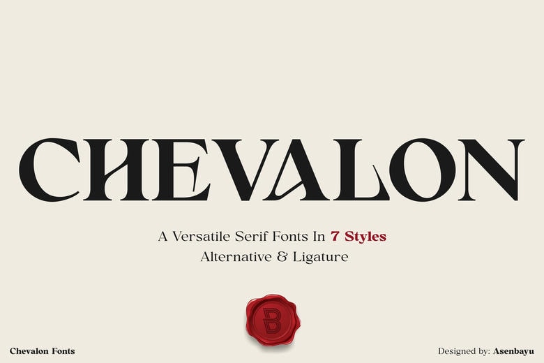 Chevalon Font