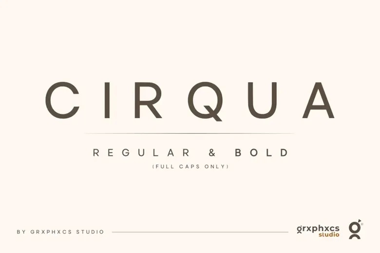 Cirqua Font