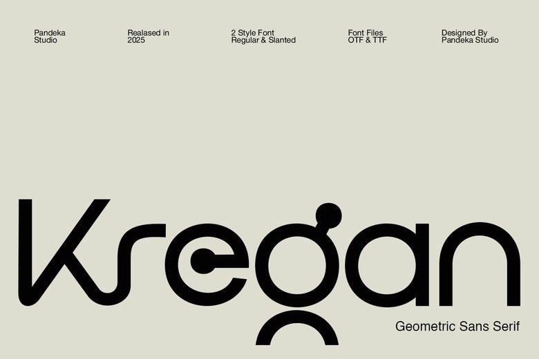 Kregan Font