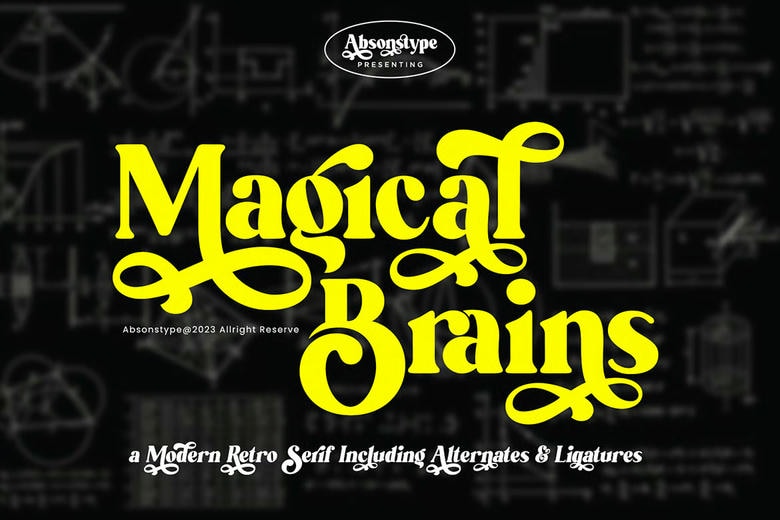 Magical Brains Font