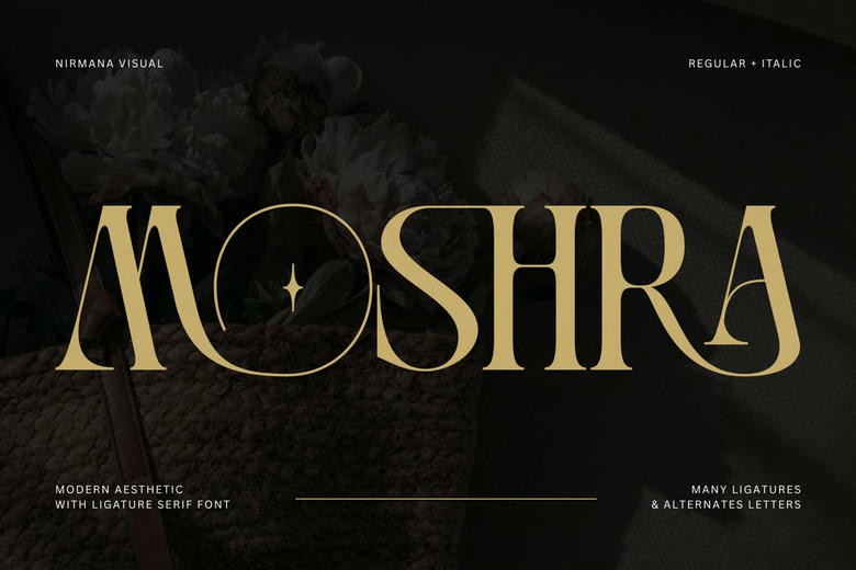 Moshra Aesthetic Font