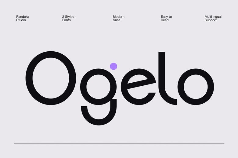 Ogelo Font