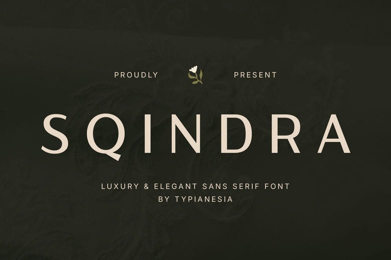 Sqindra Font