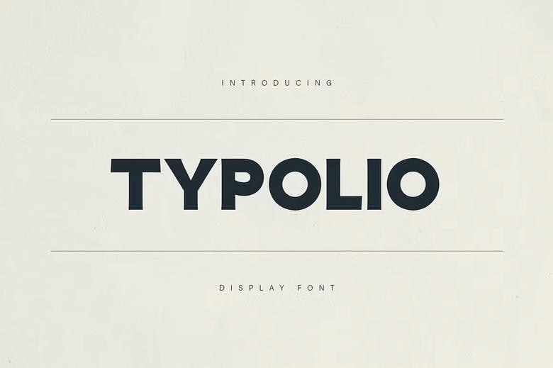 Typolio Font