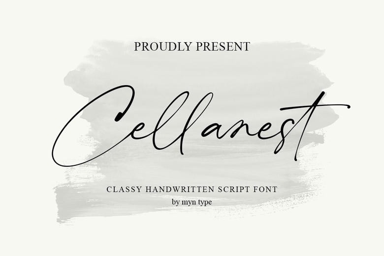Cellanest Font