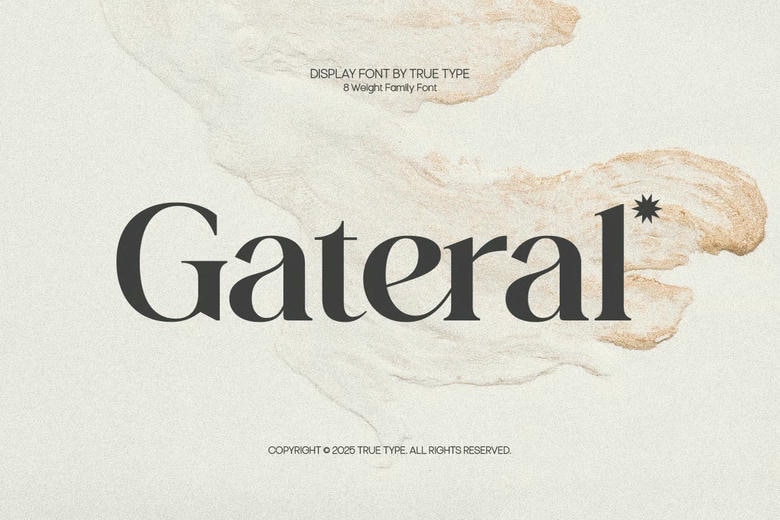 Gateral Font
