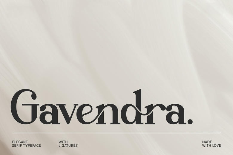 Gavendra Font