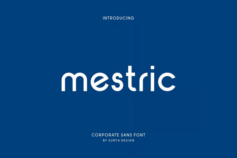 Mestric-Font