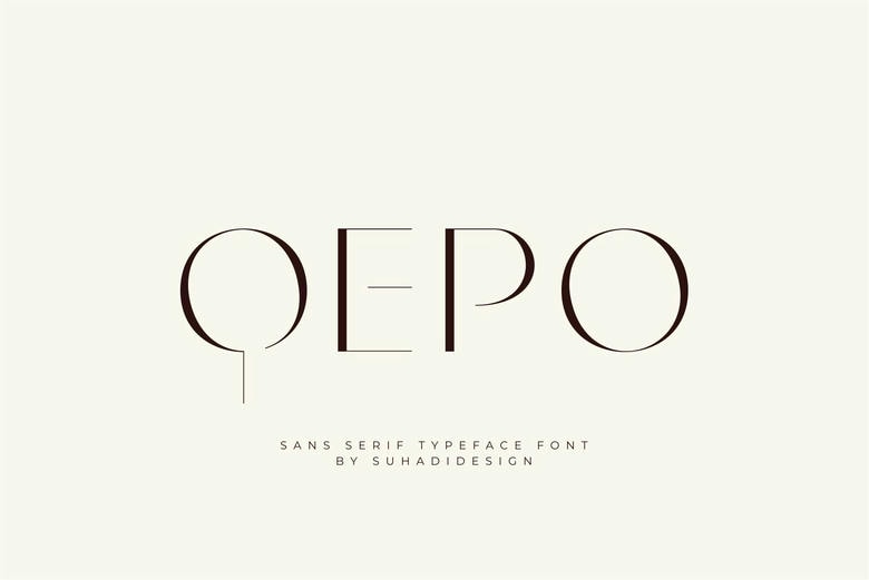 Qepo Font