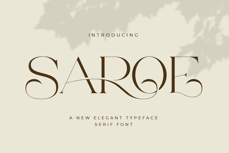 Saroe Font
