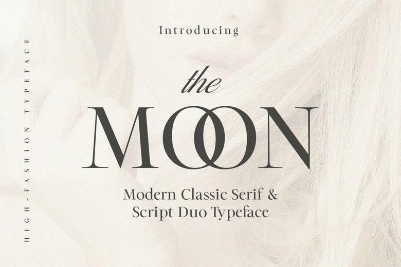 The Moon Font