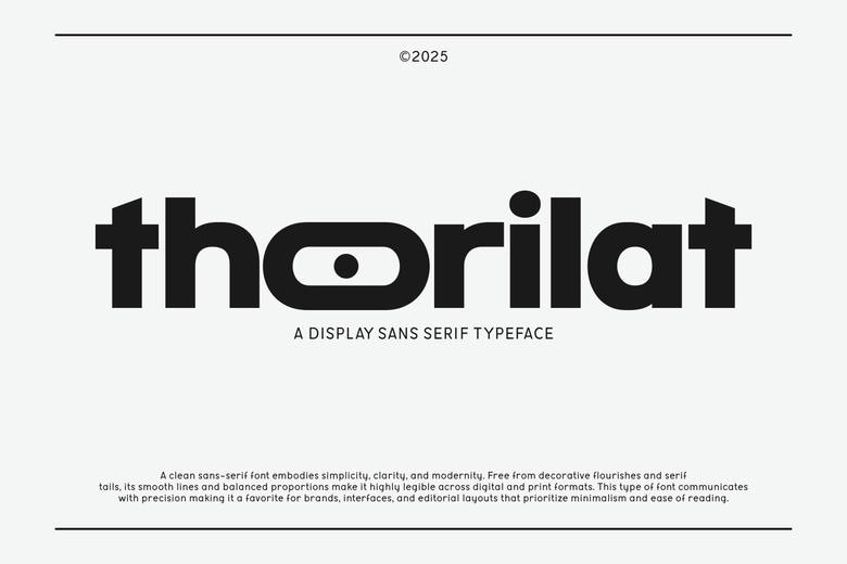 Thorilat Font